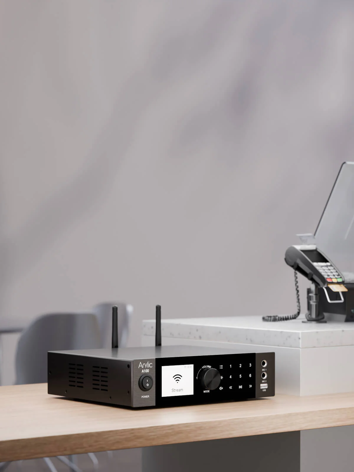 A100 100W x 2 Power amplifier with FM - Image 12