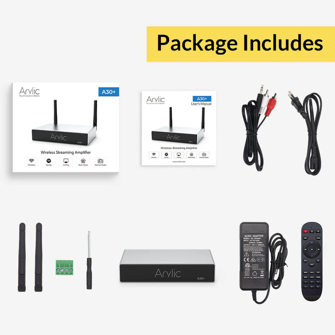 A30+ 30W x 2 WiFi Mini Stereo Amplifier - Image 9