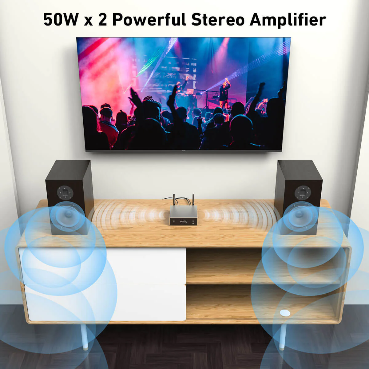 A50+ 50W x 2 Streaming Amplifier - Image 5
