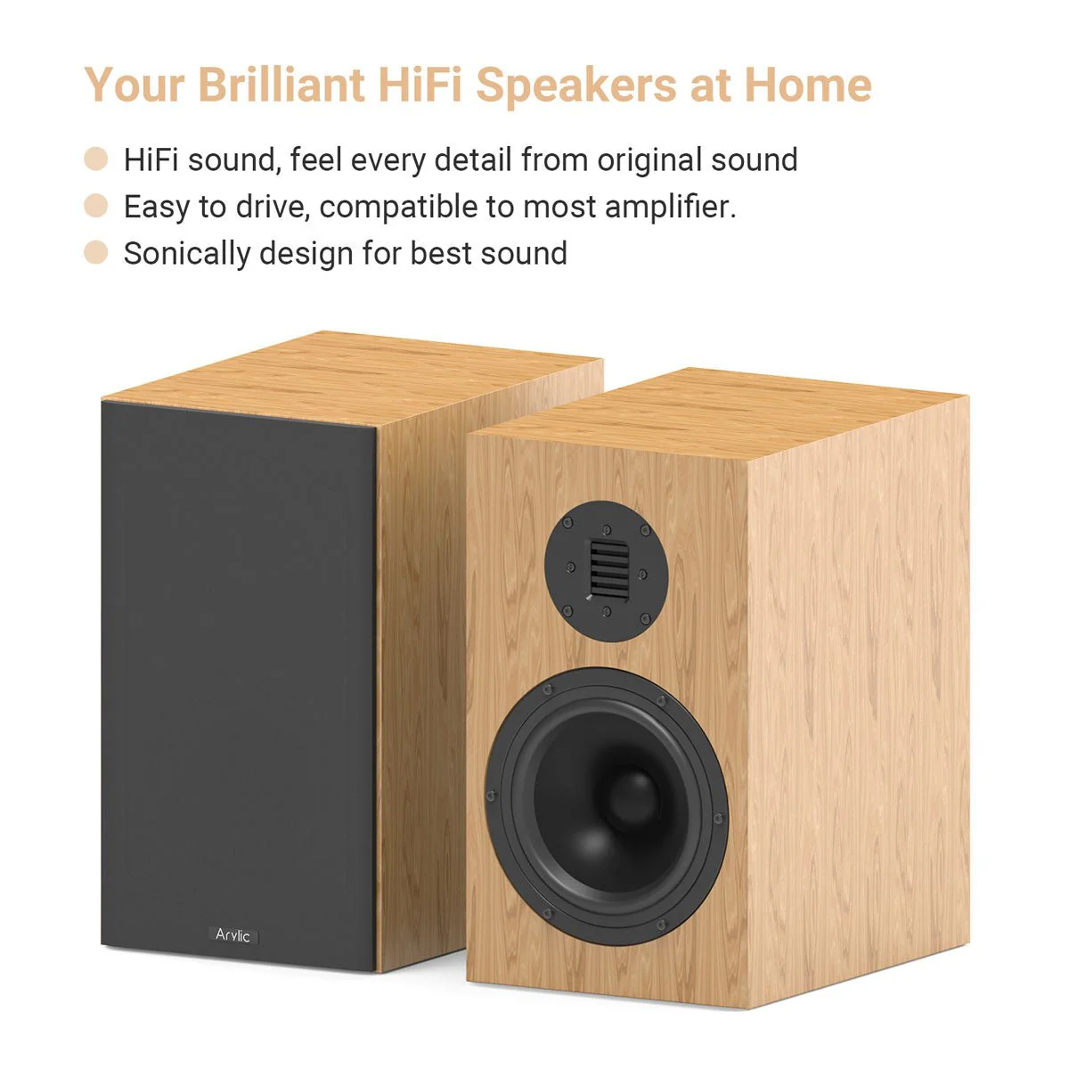 BK501/651 2 Way Bookshelf Speakers - Image 4