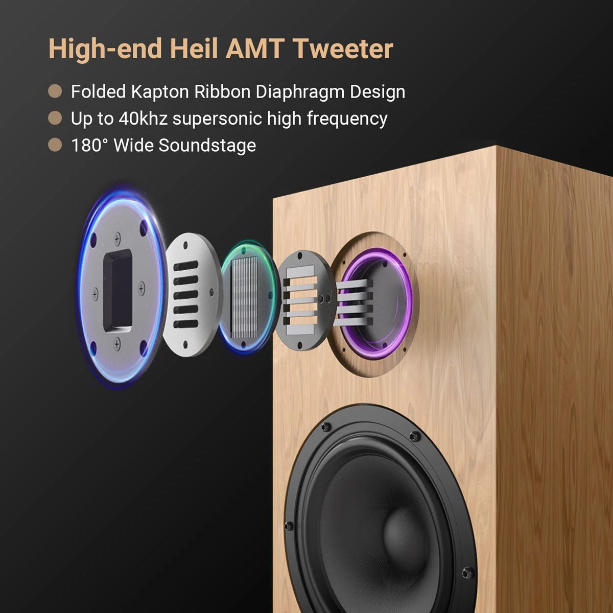 BK501/651 2 Way Bookshelf Speakers - Image 5