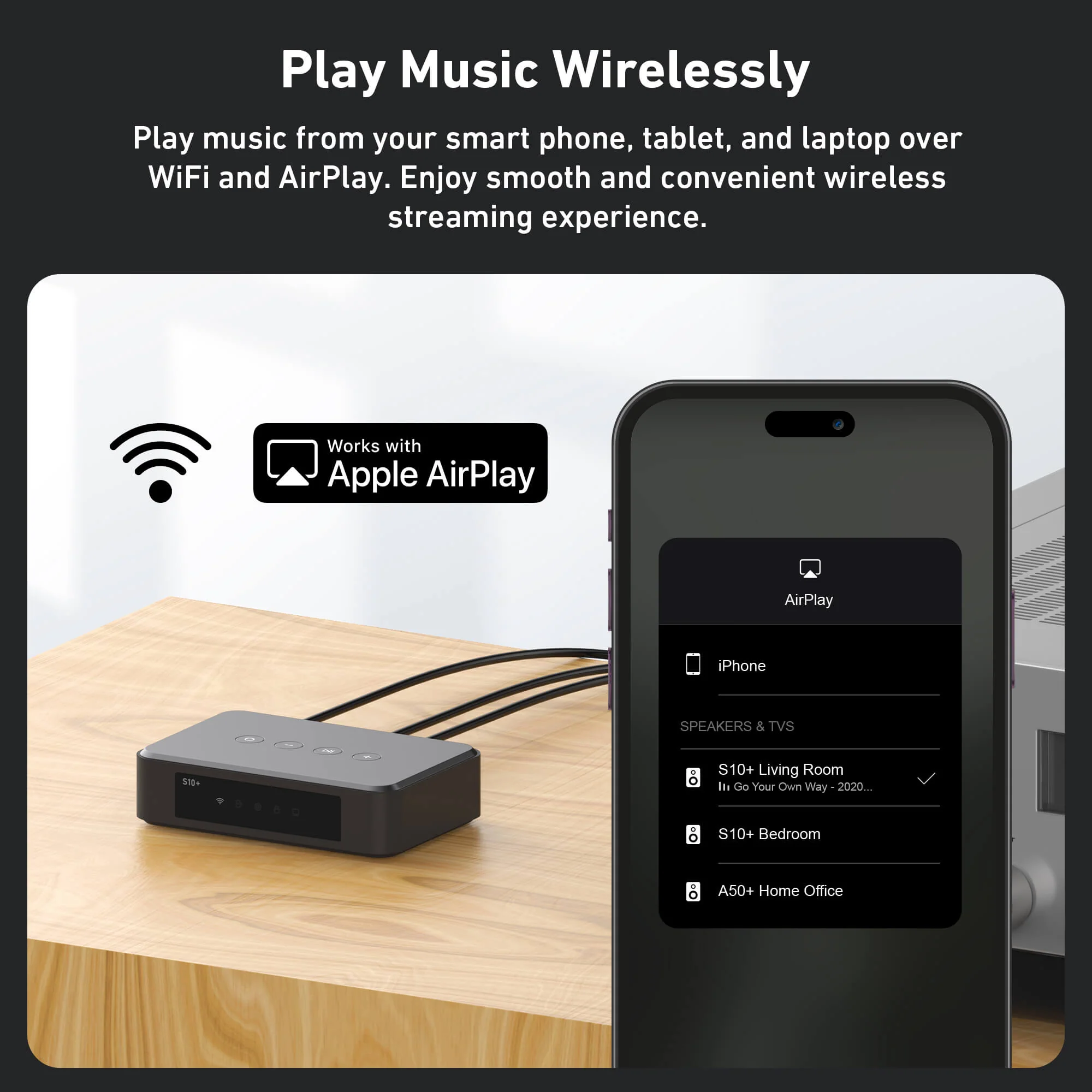 S10+ WiFi Music Streamer - Image 3