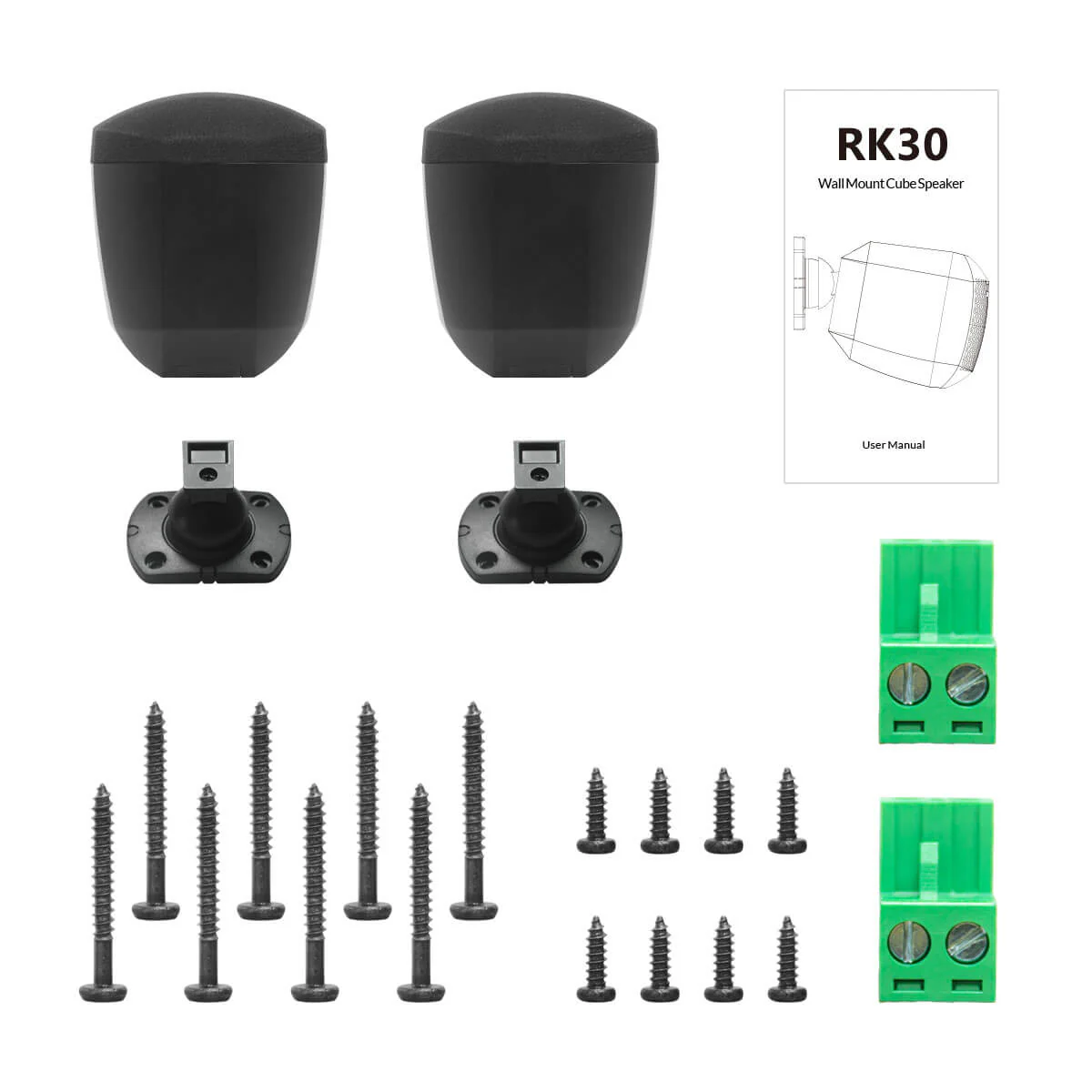 RK30 Wall Mount Cube Speaker - Image 9