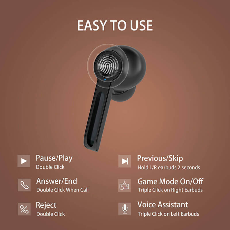 True Wireless Bluetooth 5.0 Game Earbuds M500 - Image 7